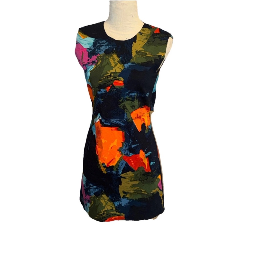 Kate Spade Saturday Sunday Dress 2 Blue Orange